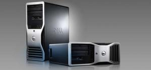 Sistem PC brand Dell Precision T3400 Core2Quad Q9550 4GB 500GB