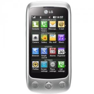 Telefon mobil LG GS500 Cookie Plus, White/Silver