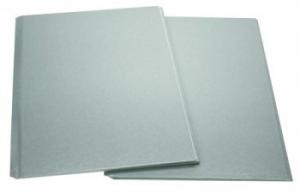 Coperti rigide A4, 20 buc./set, Metal-BIND OPUS - argintiu