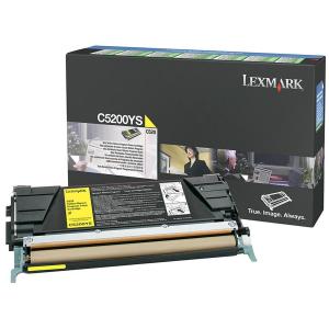 Toner color yellow LEXMARK C5200YS