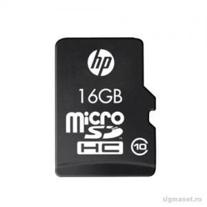 Card memorie HP MicroSD 16GB Class 10 (Adaptor SD)