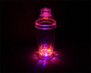Amestecator de cocktail iluminat cu LED- uri (LED Cocktail Shake