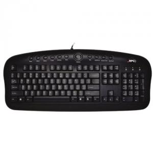 Tastatura RPC Multimedia Keyboard (Romanian layout) Black