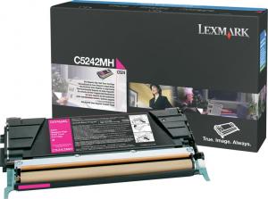 Toner color magenta LEXMARK C5242MH