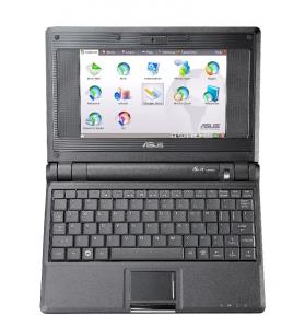 Notebook Eee PC Asus 701, 4GB, 512MB RAM, WLAN, negru