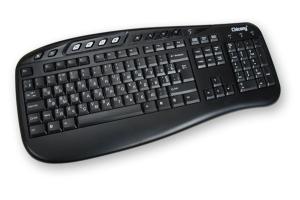 Tastatura RPC Multimedia Keyboard Black - Super slim