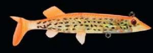 Twister Montat 12 cm 3buc/plic Orange Pike