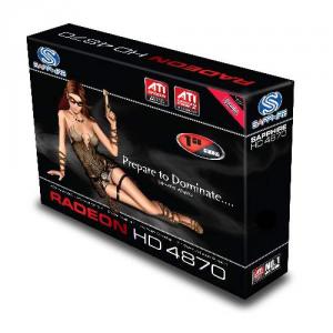 Placa video Sapphire ATI Radeon HD4870 1GB DDR5 256-bit