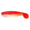 Sassy shad 3" white pearl/red back