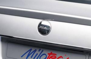 Emblema otel inox - inscriptionata Milotec Skoda Octavia I