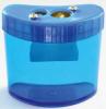 Ascutitoare metalica dubla, cu container plastic,