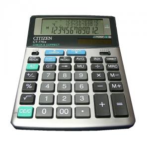Calculator de birou Citizen CT-770II, 12digit