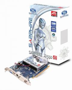 Placa video Sapphire ATI Radeon X1550 256 MB (1GB HyperMemoy)