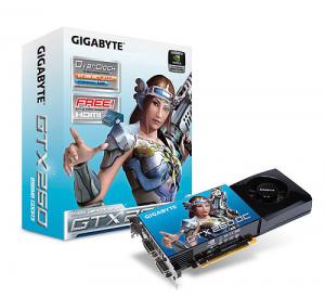 Placa video Gigabyte GeForce GTX260 OC 896MB 512 bit