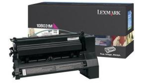 Toner lexmark 10b031m magenta