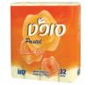 Sano toilet paper soft silk    peach, yellow (32 role)