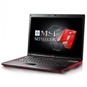 Notebook MSI GX720X-025EU Intel Core 2 Duo P8400 2.26GHz, 2x2GB,