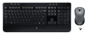 Kit Tastatura + Mouse Logitech Cordless Desktop MK520, Negru