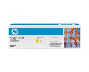 Toner color, yellow, HP CC532A