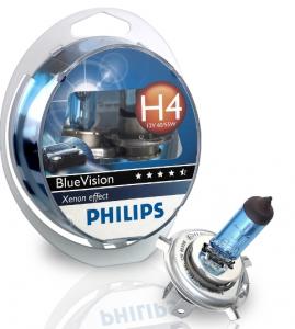 Bec philips blue vision h4