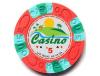 Jeton joker casino 9g - rosu valoarea 5