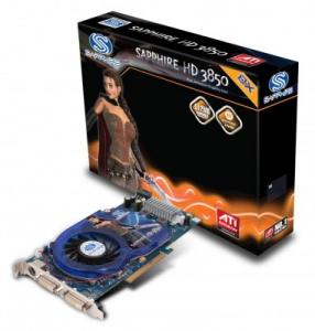 Placa video Sapphire Radeon HD 3850 512MB AGP