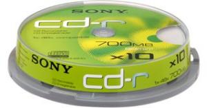CD-R, 700MB, 48X, 10 buc/bulk, SONY