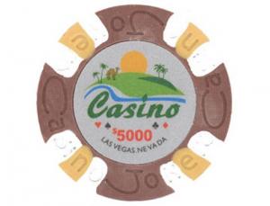 Jeton Joker Casino 9g - Maro valoarea 5000