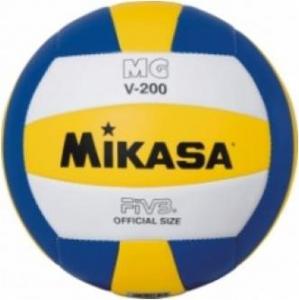 Minge pentru antrenament-Mikasa Syntetic Leather Volleyball MVG2