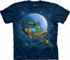 Tricou Frog & Moon Blue