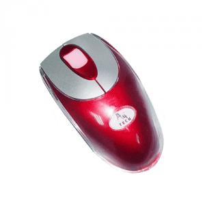 Mouse Optic A4Tech NB-35-1 USB, fara baterie, rosu, USB