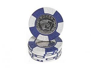 Fisa poker model COIN gravat culoare Mov