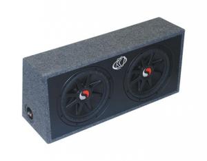 Kicker Solo-Classic DS12C Dual Subwoofer Box 1200W RMS