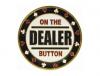 Poker card guard - dealer - on the