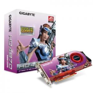 Placa video Gigabyte Radeon HD 4870 - 1GB