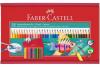 Set 35 creioane colorate acuarela Faber-Castell