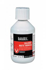 Lac mat ""Soluvar Matte Varnish"" Liquitex 237 ml