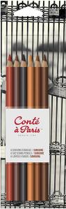 Set 6 creioane pentru schite Sanguine Conte a Paris