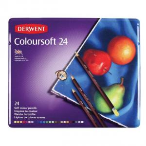 Set 24 creioane Derwent Coloursoft