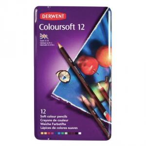 Set 12 creioane Derwent Coloursoft
