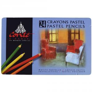 Set 24 creioane pastel Conte a Paris