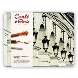 Set creioane si pasteluri pentru schite Conte a Paris