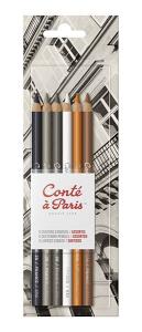Set 6 creioane de schita Conte a Paris