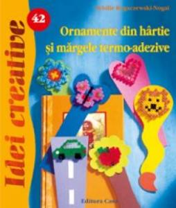 42. Ornamente din hartie si margele termo-adezive