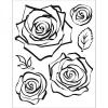 Sabloane stampile 3d rose