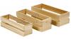 Set 3 cutii din lemn pentru fructe 57695