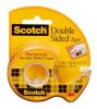 Scotch dublu adeziv transparent