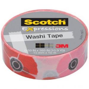 Banda autoadeziva Washi Tape scotch C314-P18