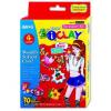 Set plastiline iClay - 4 culori+accesorii (Accessory Kit)