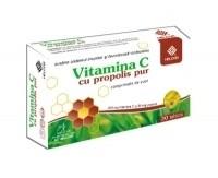 VITAMINA C CU PROPOLIS PUR 30tb